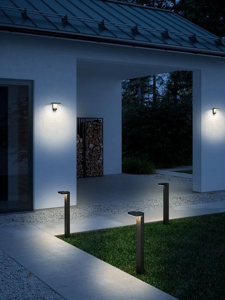 LED Pollerleuchte Rica Square Solar IP44