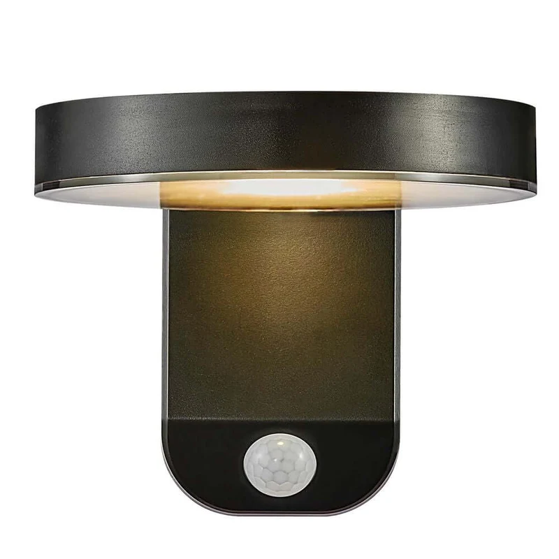 LED Außenwandlampe Rica Round Solar IP44