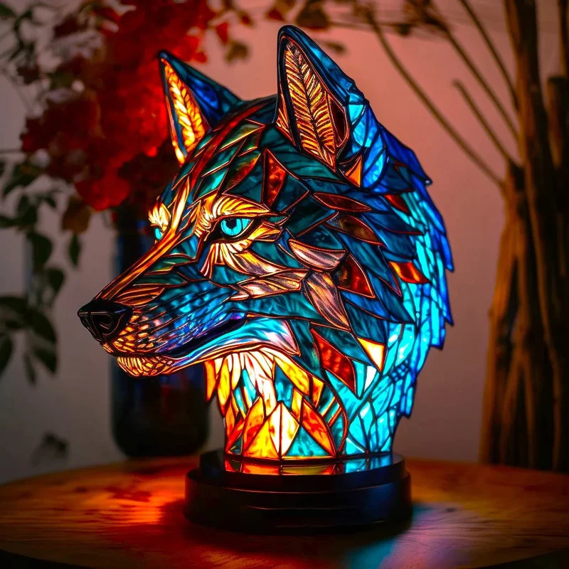 Sculptuur Tafellamp LED Dier Artistiek Design Modern Sfeerverlichting Woonkamer Slaapkamer Nachtkastje | Sansoti