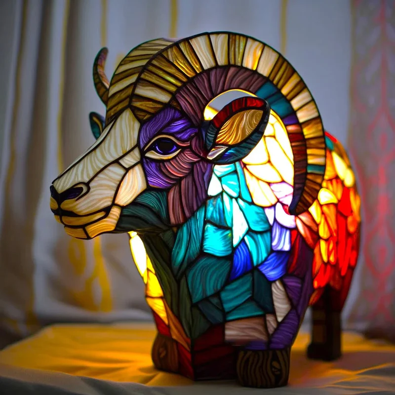 Sculptuur Tafellamp LED Dier Artistiek Design Modern Sfeerverlichting Woonkamer Slaapkamer Nachtkastje | Sansoti