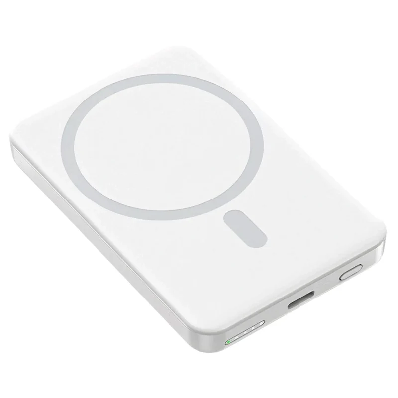Draadloze Magnetische Powerbank 5000-10000 mAh iPhone Oplaadstation Compact Snel Laden Onderweg Reis | Sansoti