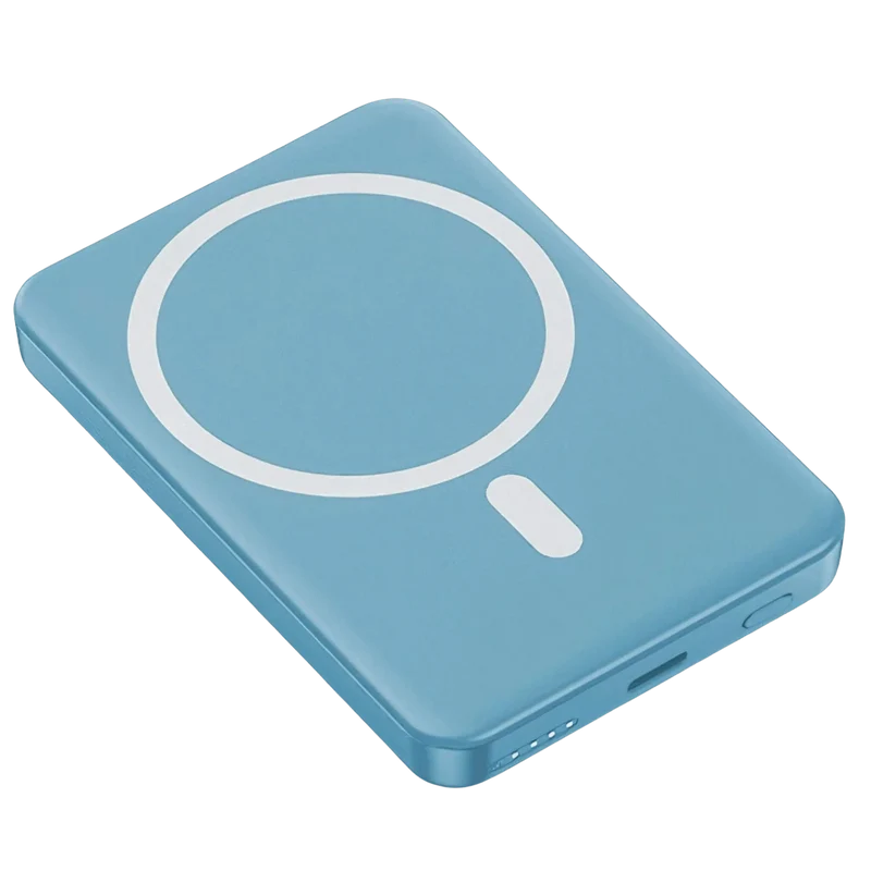 Draadloze Magnetische Powerbank 5000-10000 mAh iPhone Oplaadstation Compact Snel Laden Onderweg Reis | Sansoti