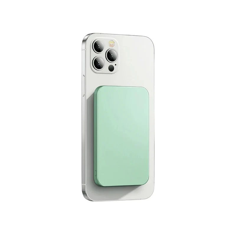 Draadloze Magnetische Powerbank 5000-10000 mAh iPhone Oplaadstation Compact Snel Laden Onderweg Reis | Sansoti