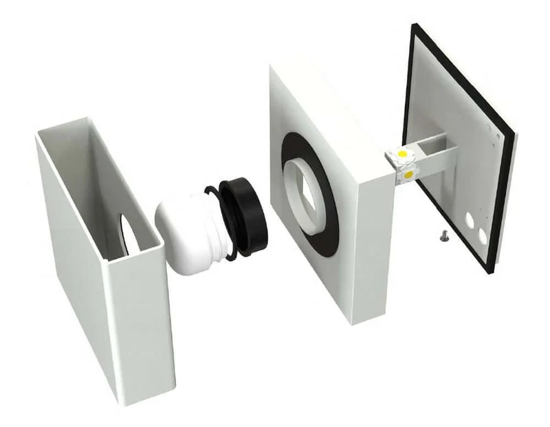 LED Außenwandlampe Turn IP54