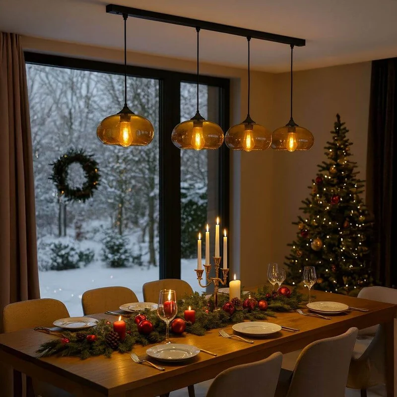 s.luce Cruet Up Esstisch-Pendellampe 1-Phasen-Schiene Endeinspeiser