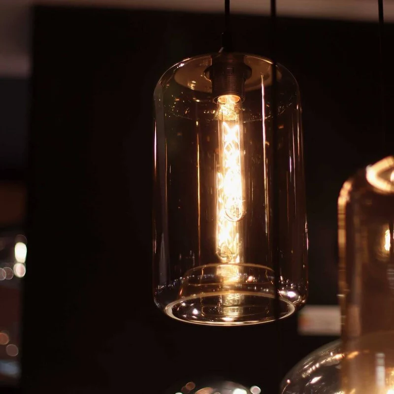 s.luce Cruet Up Esstisch-Pendellampe 1-Phasen-Schiene Endeinspeiser
