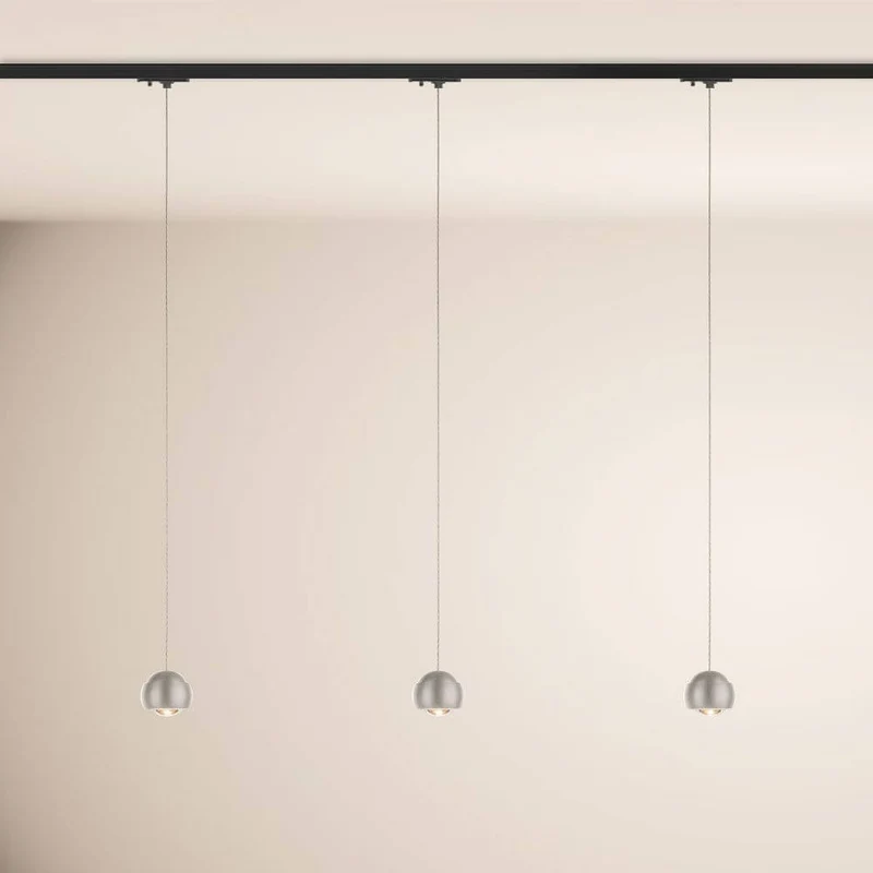 s.luce Beam LED Hängeleuchte 1-Phasen-Schienensystem Endeinspeiser