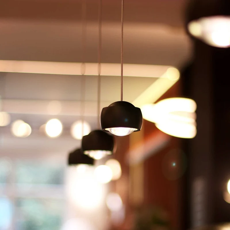 s.luce Beam LED Hängelampe 1-Phasen-Schienensystem Mitteleinspeiser
