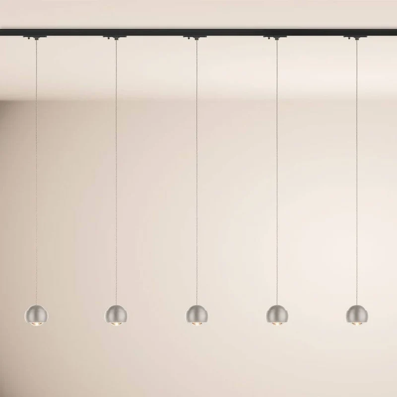 s.luce Beam LED Hängelampe 1-Phasen-Schienensystem Mitteleinspeiser