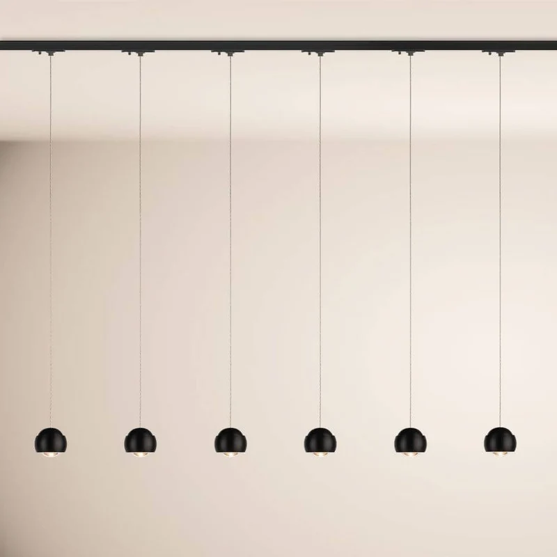 s.luce Beam LED Hängelampe 1-Phasen-Schienensystem Mitteleinspeiser