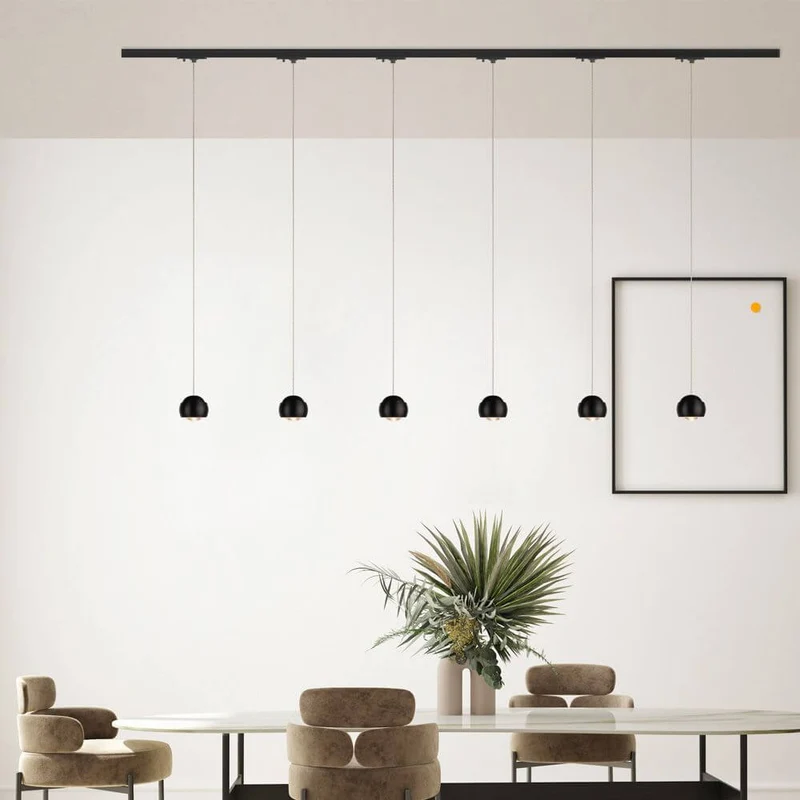 s.luce Beam LED Hängelampe 1-Phasen-Schienensystem Mitteleinspeiser