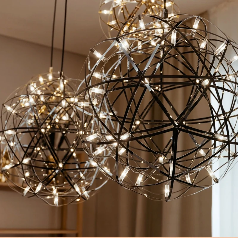 s.luce Atom LED Esstisch-Pendelleuchte 2 bis 5-flammig Balken 160cm