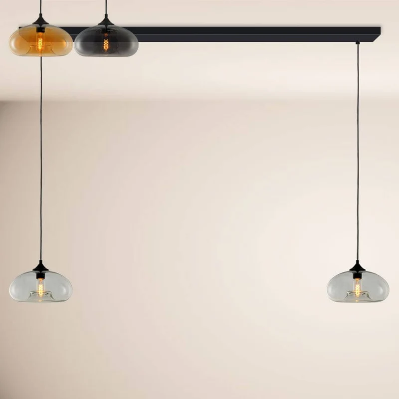 s.luce Cruet Low Esstisch-Hängeleuchte 2 bis 5-flammig 160cm