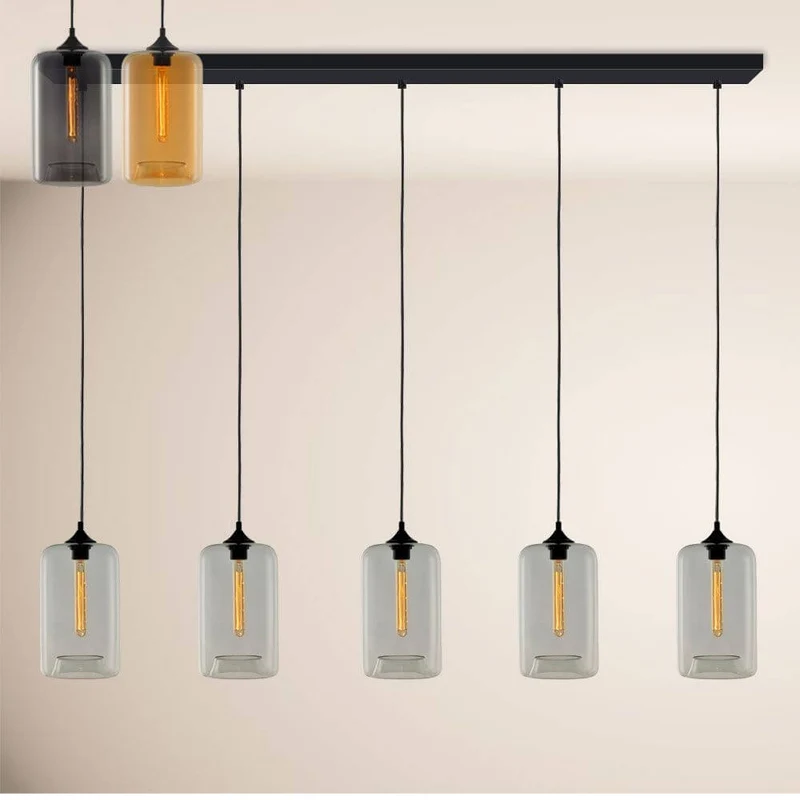 s.luce Cruet Up Esszimmer-Hängelampe 2 bis 5-flammig 160cm