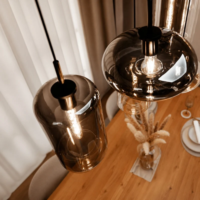 s.luce Cruet Low Esstisch-Pendellampe 2 bis 5-flammig 120cm
