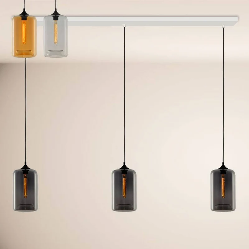 s.luce Cruet Low Esstisch-Pendellampe 2 bis 5-flammig 120cm