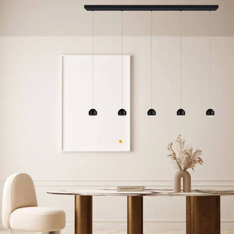 s.luce Beam LED Esstisch-Pendelleuchte Balken 120cm