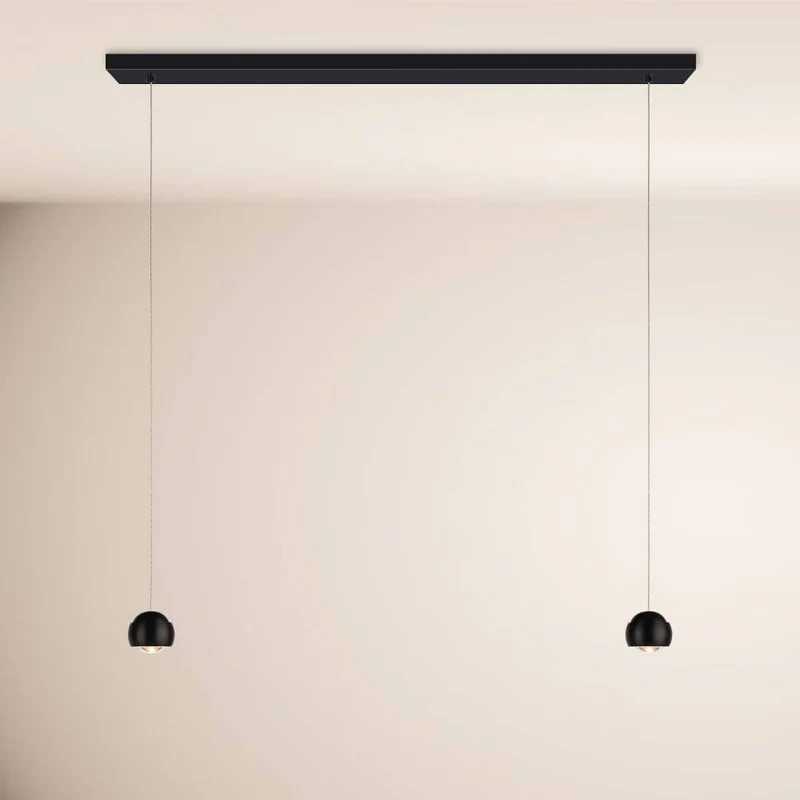 s.luce Beam LED Esstisch-Pendelleuchte Balken 120cm