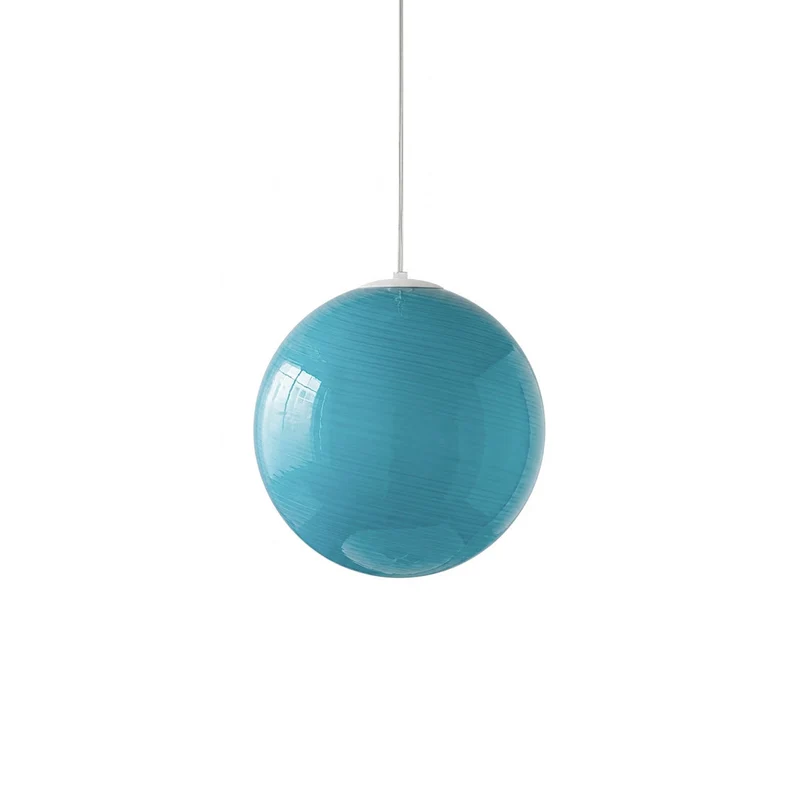 Glazen Hanglamp met Gedraaide Vorm – Handgeblazen Designverlichting voor Keukeneiland en Eetruimte | Sansoti