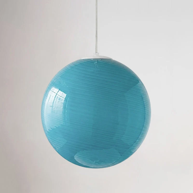 Glazen Hanglamp met Gedraaide Vorm – Handgeblazen Designverlichting voor Keukeneiland en Eetruimte | Sansoti