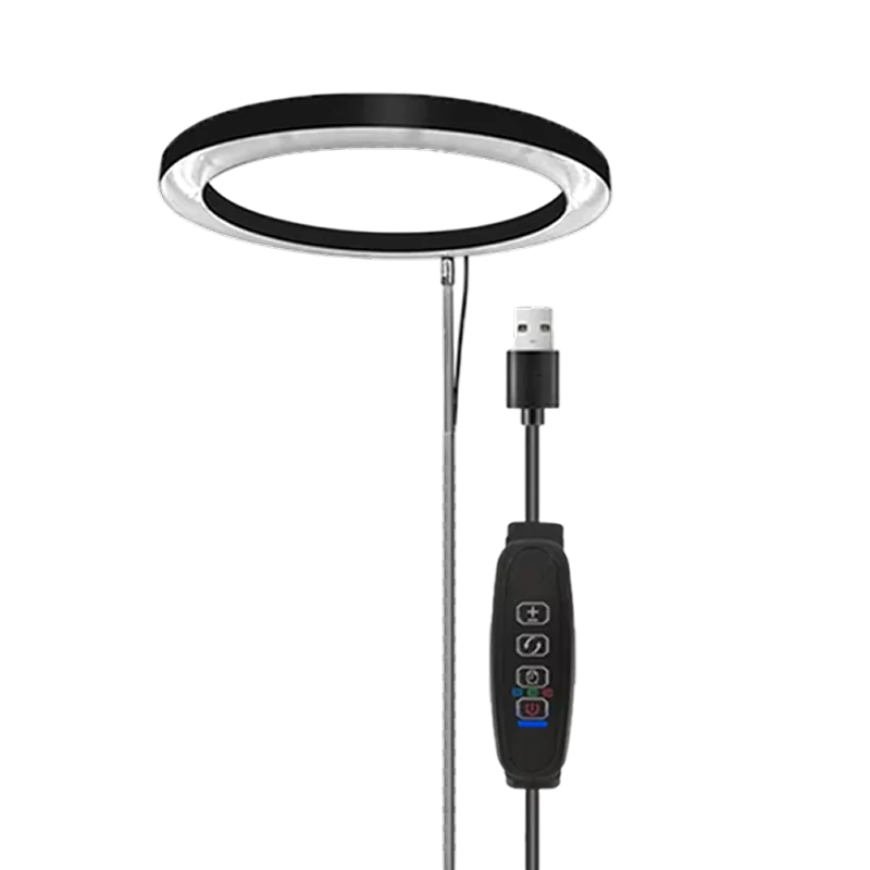 Verstelbare LED Groeilamp met Telescoopstandaard Automatische Timer Spectrum voor Sterke Kamerplanten | Sansoti