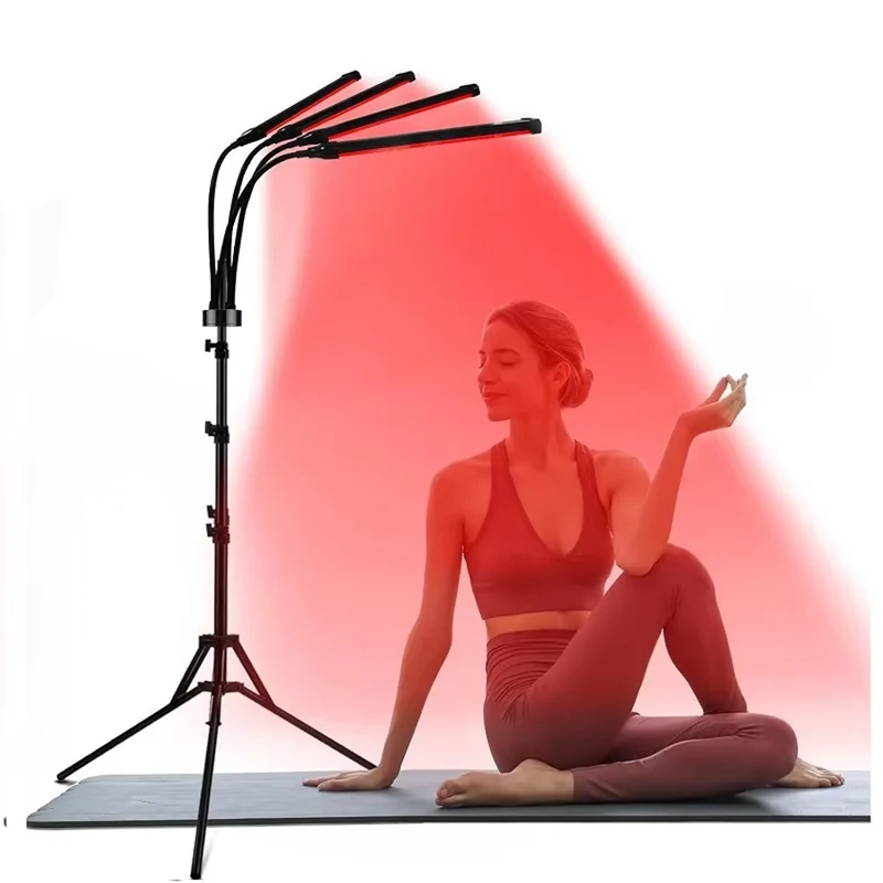 Roodlichttherapielamp 660nm 850nm Verstelbaar Statief Huidverjonging Pijnverlichting Spierherstel Wellness | Sansoti