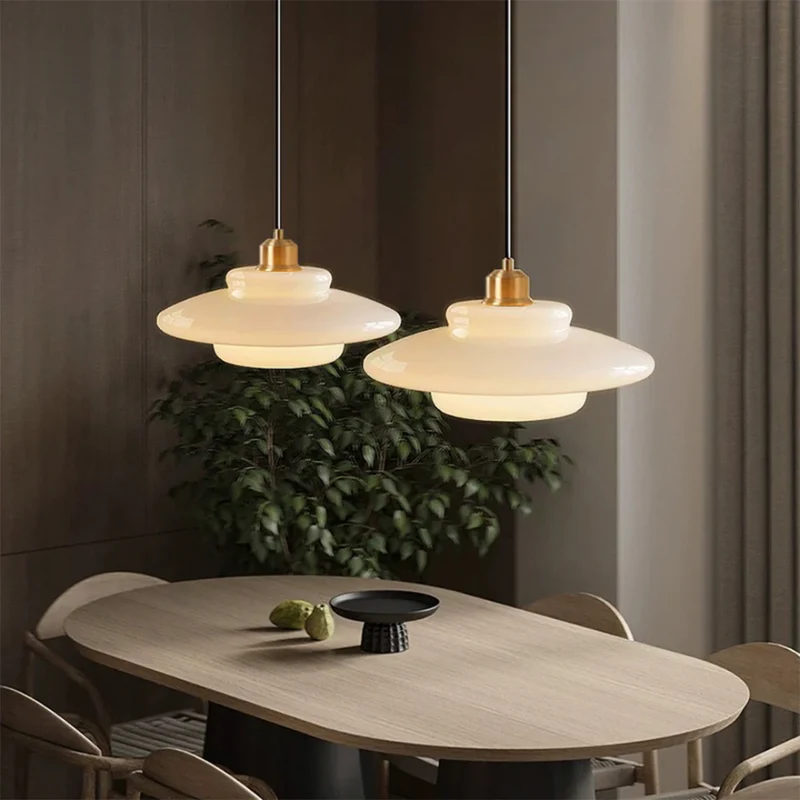 Hanglamp Glas E27 Goud Rond Woonkamer Eettafel Keuken Organisch Design Sfeerverlichting Modern Interieur | Sansoti