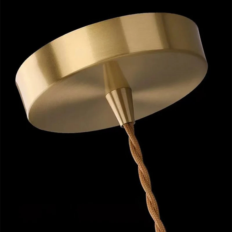 Hanglamp Glas E27 Goud Rond Woonkamer Eettafel Keuken Organisch Design Sfeerverlichting Modern Interieur | Sansoti