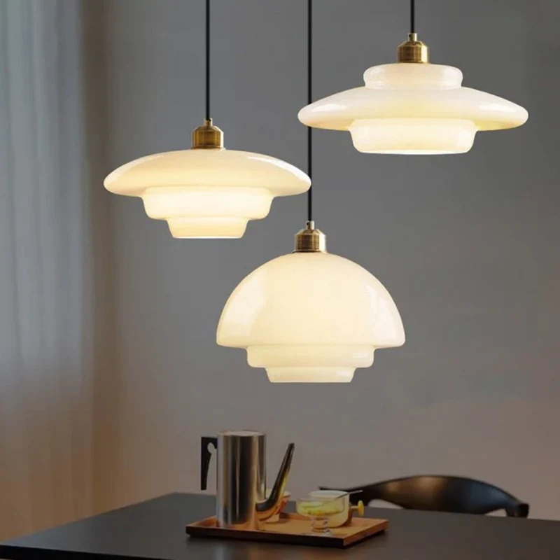 Hanglamp Glas E27 Goud Rond Woonkamer Eettafel Keuken Organisch Design Sfeerverlichting Modern Interieur | Sansoti