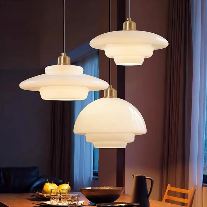 Hanglamp Glas E27 Goud Rond Woonkamer Eettafel Keuken Organisch Design Sfeerverlichting Modern Interieur | Sansoti