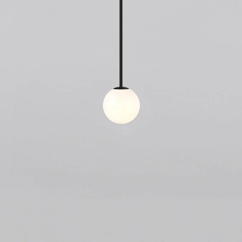 Hanglamp Messing Melkglas Plafond Minimalistisch Modern Scandinavisch Hal Eettafel Nachtkastje | Sansoti