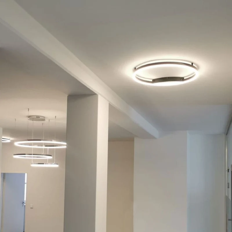s.luce Ring LED Deckenleuchte 2-flammig