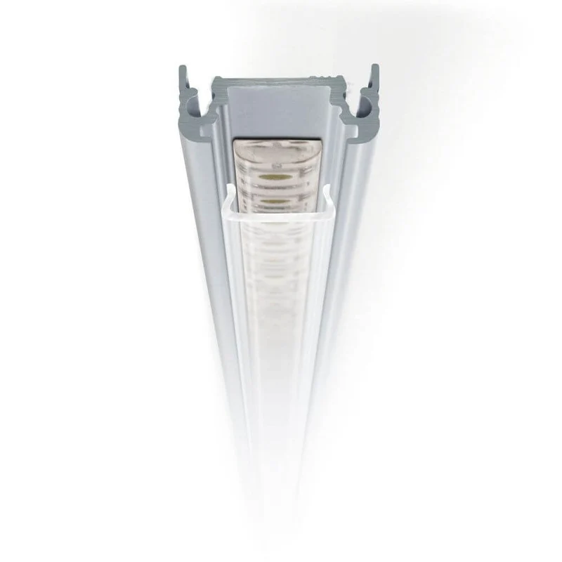 Abdeckung eckig 200cm Typ F Opalweiss