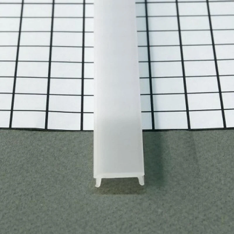Abdeckung eckig 200cm Typ F Opalweiss