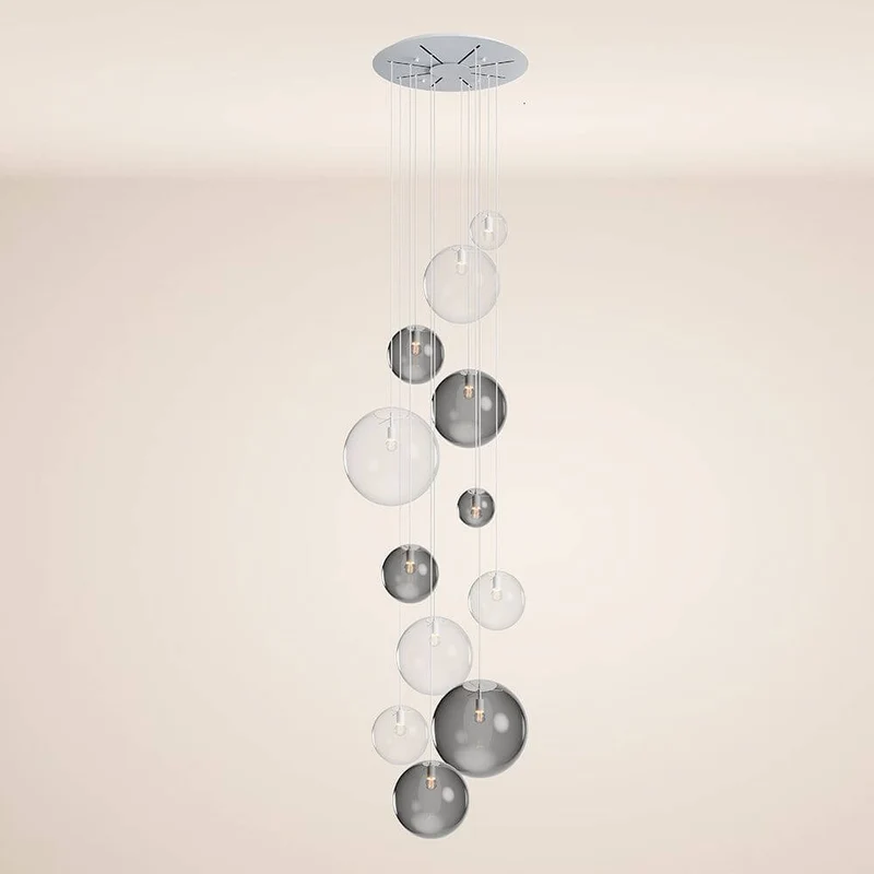 s.luce Orb Galerieleuchte 12-flammig Modular