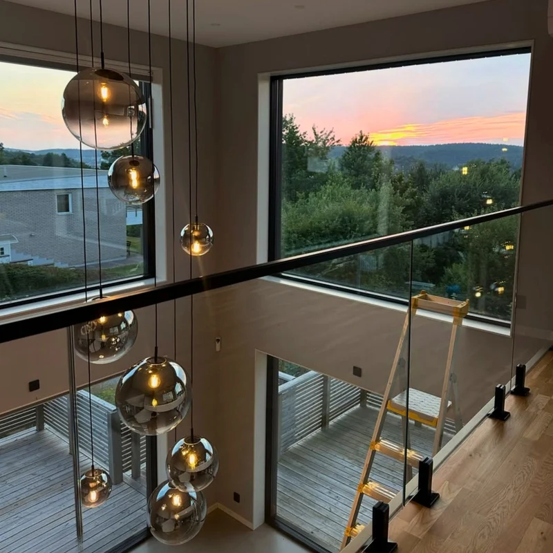 s.luce Orb Galerielampe 8-flammig Modular