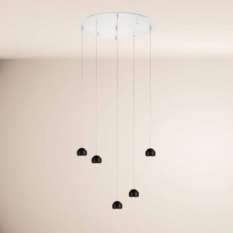 s.luce Beam LED Pendelleuchte 3- oder 5-flammig Modular Baldachin