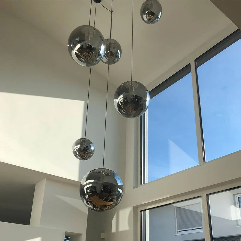 s.luce Orb XL Galerieleuchte 8-flammig mit Modular Baldachin