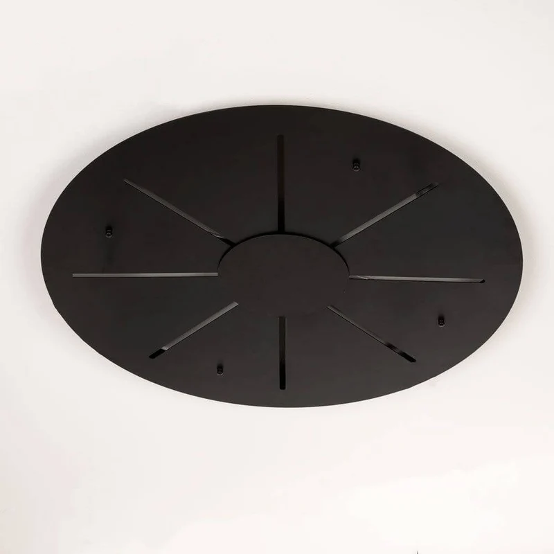 s.luce Fusion XXL Galerieleuchte 8-flammig LED-Ring