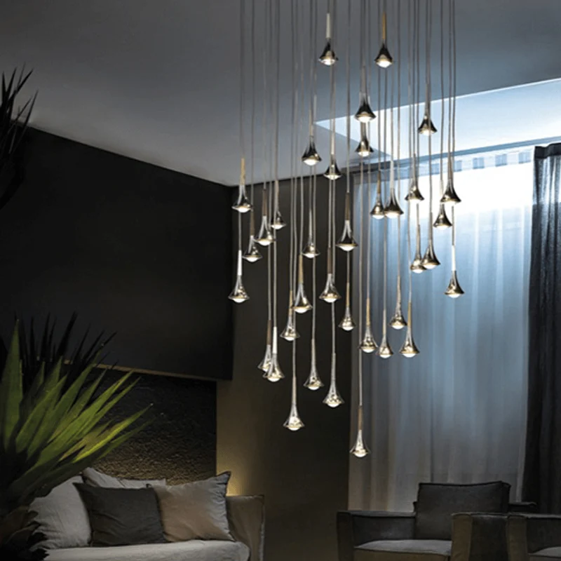 Lodes Rain LED Hängelampe Tropfen 9 Watt 900 lm