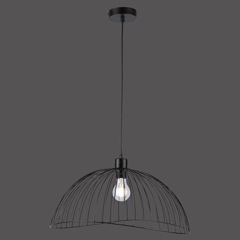Hängeleuchte Fabio Ø 46cm Schwarz