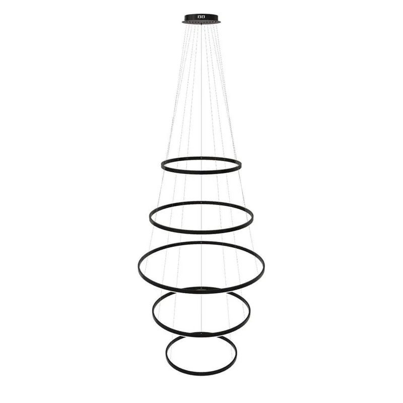 s.luce LED Ring Pendelleuchte 5-flammig Zentrisch