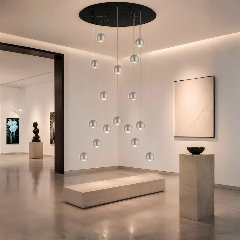 s.luce Beam XL LED Galerieleuchte Pendelleuchte 16- oder 24-flammig