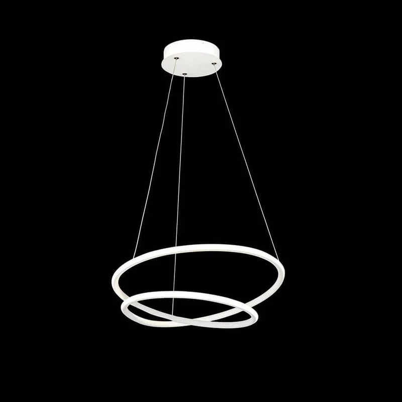 Nola LED Pendelleuchte Weiß