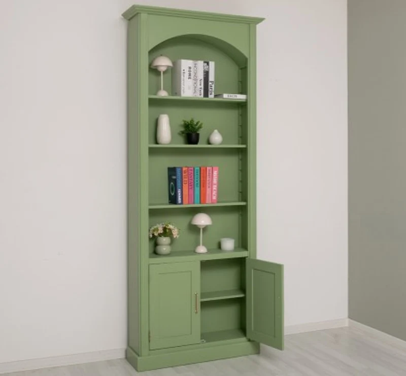 Casa Padrino Bücherregal im Landhausstil, 102 x 30 x 250 cm
