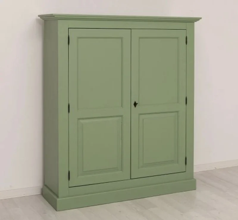 Casa Padrino Kleiderschrank im Landhausstil, 130 x 50 x 155 cm