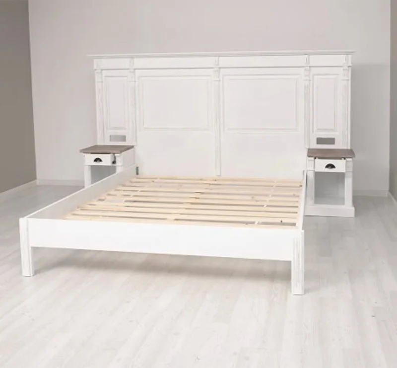 Casa Padrino Nachttisch im Landhausstil, 280 x 13 x 40 cm