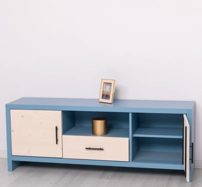 Casa Padrino TV Schrank im Landhausstil mit 2 Türen und 1 Schublade, 160 x 40 x 60 cm