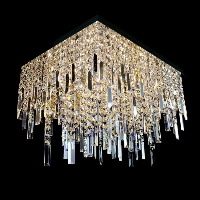 Casa Padrino Luxus Kristall Kronleuchter Silber Ø 35 x H. 200 cm - Prunkvolle Messing Kronleuchter mit böhmischem Kristallglas - Barock Möbel - Edel & Prunkvoll