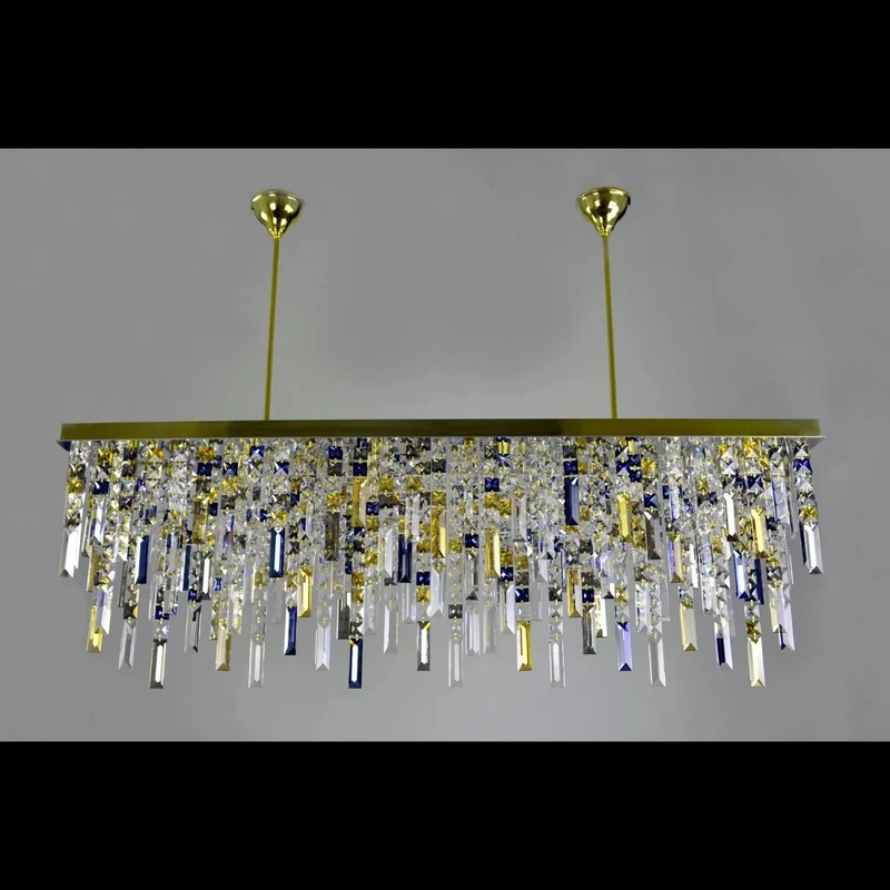 Casa Padrino Luxus Barock Kristall Kronleuchter Gold Ø 35 x H. 200 cm - Prunkvoller Messing Kronleuchter mit böhmischem Kristallglas - Barock Möbel - Edel & Prunkvoll